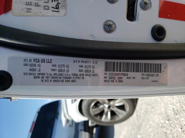 Photo 10 from auction – 2015 DODGE CHALLENGER with VIN 2C3CDZAG4FH798240