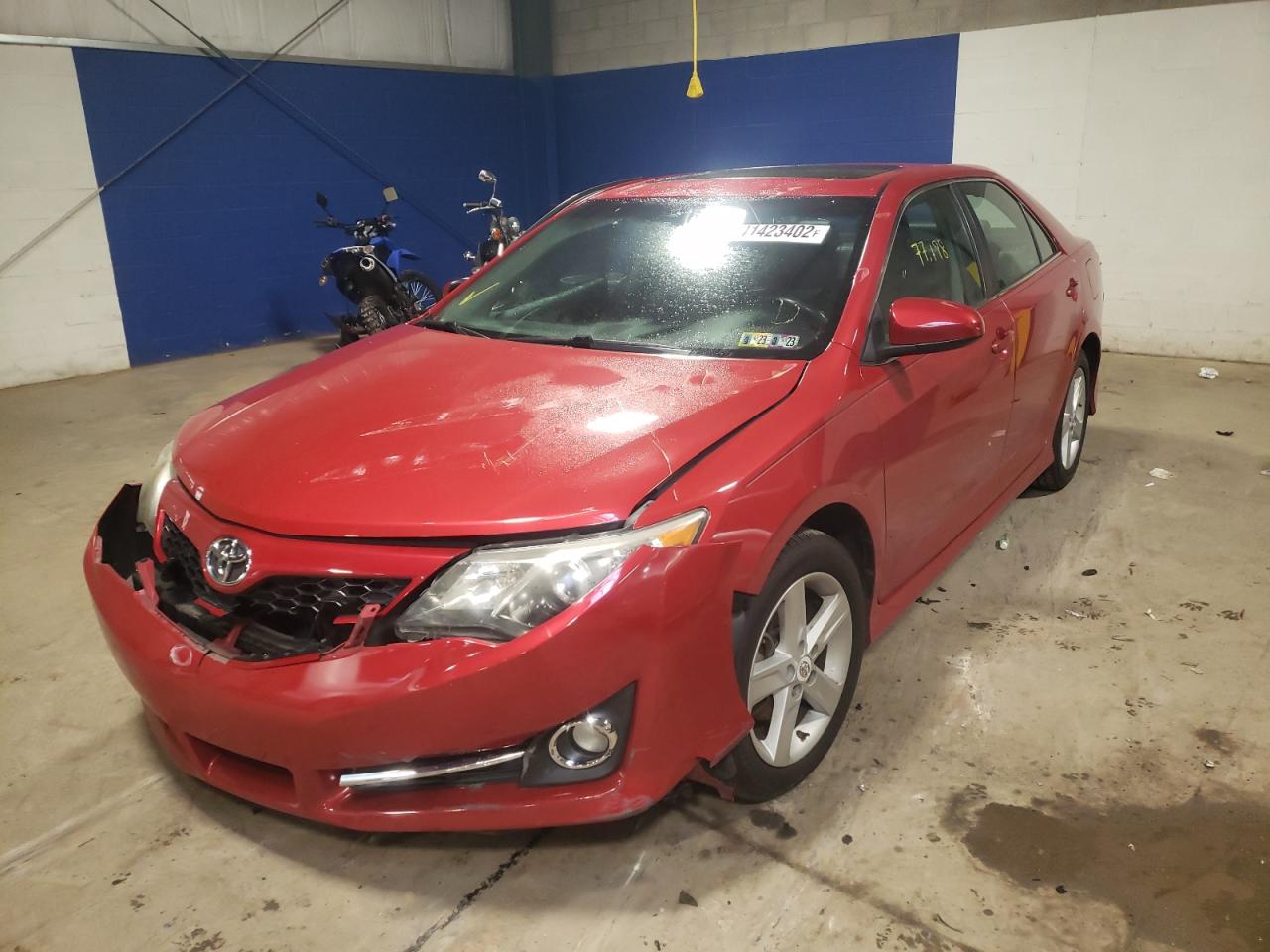 Photo 2 from auction – 2012 TOYOTA CAMRY BASE with VIN 4T1BF1FK1CU591485
