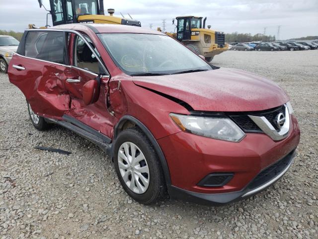 NISSAN ROGUE S 2015 with VIN KNMAT2MT9FP586645 - Photo from auction