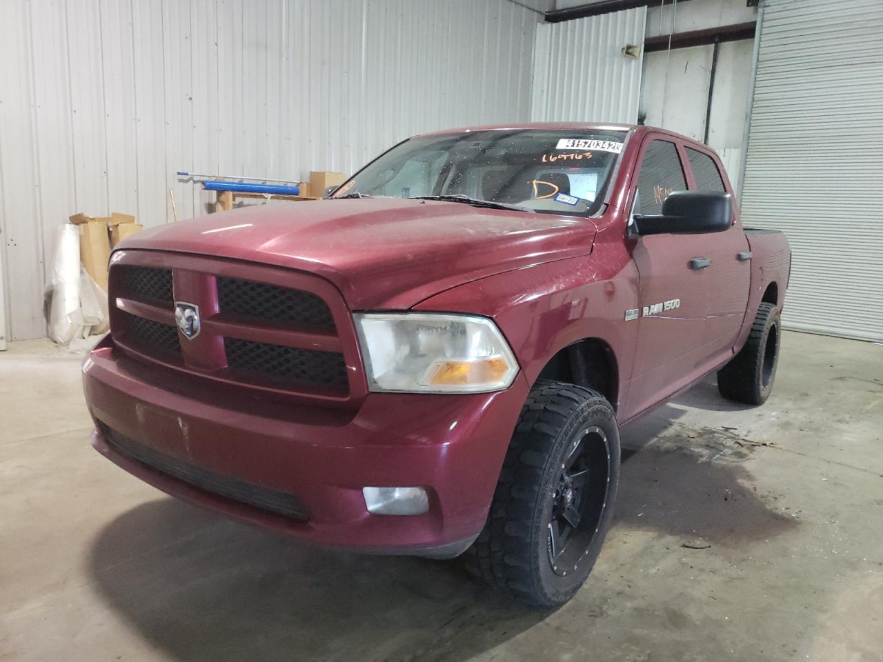 Фото 2 с аукциона – 2012 DODGE RAM 1500 S с VIN 1C6RD6KT9CS169763