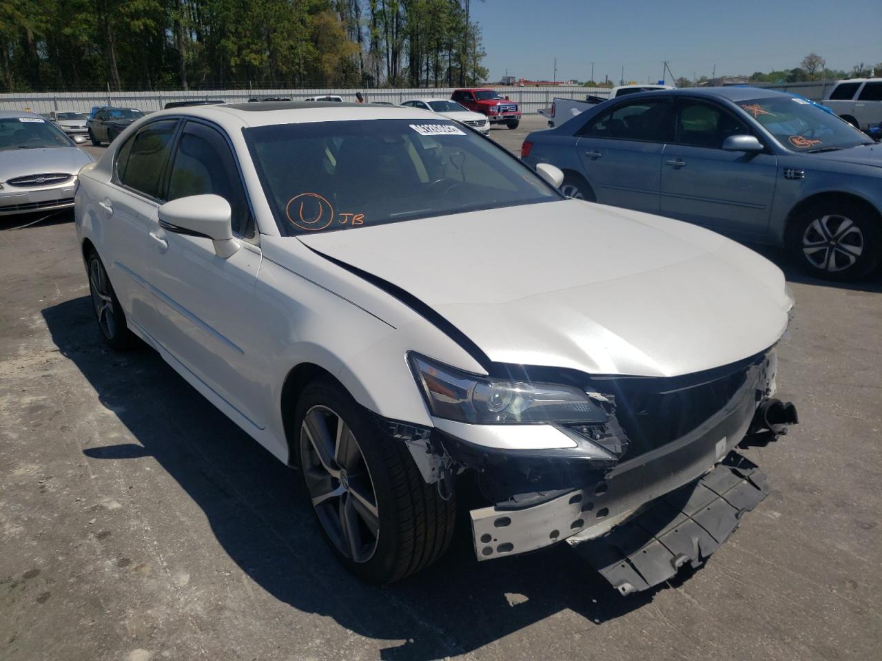 LEXUS GS 350 BAS 2016 with VIN JTHBZ1BLXGA003955 - Photo from auction