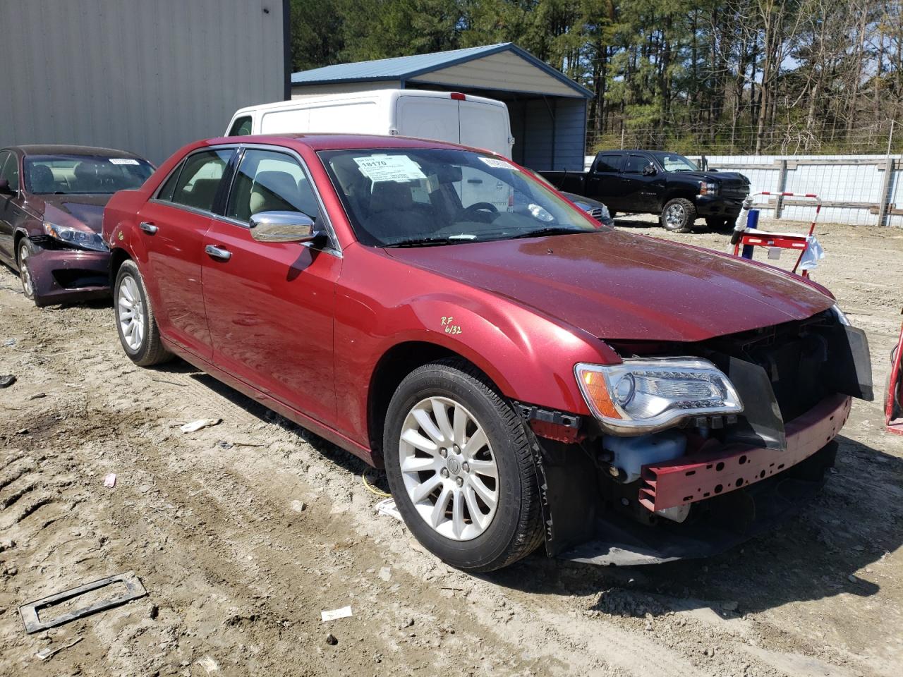 CHRYSLER 300 2012 with VIN 2C3CCAAG3CH165941 - Photo from auction