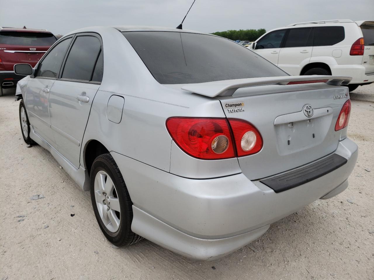Photo 3 from auction – 2008 TOYOTA COROLLA CE with VIN 1NXBR32E98Z974553