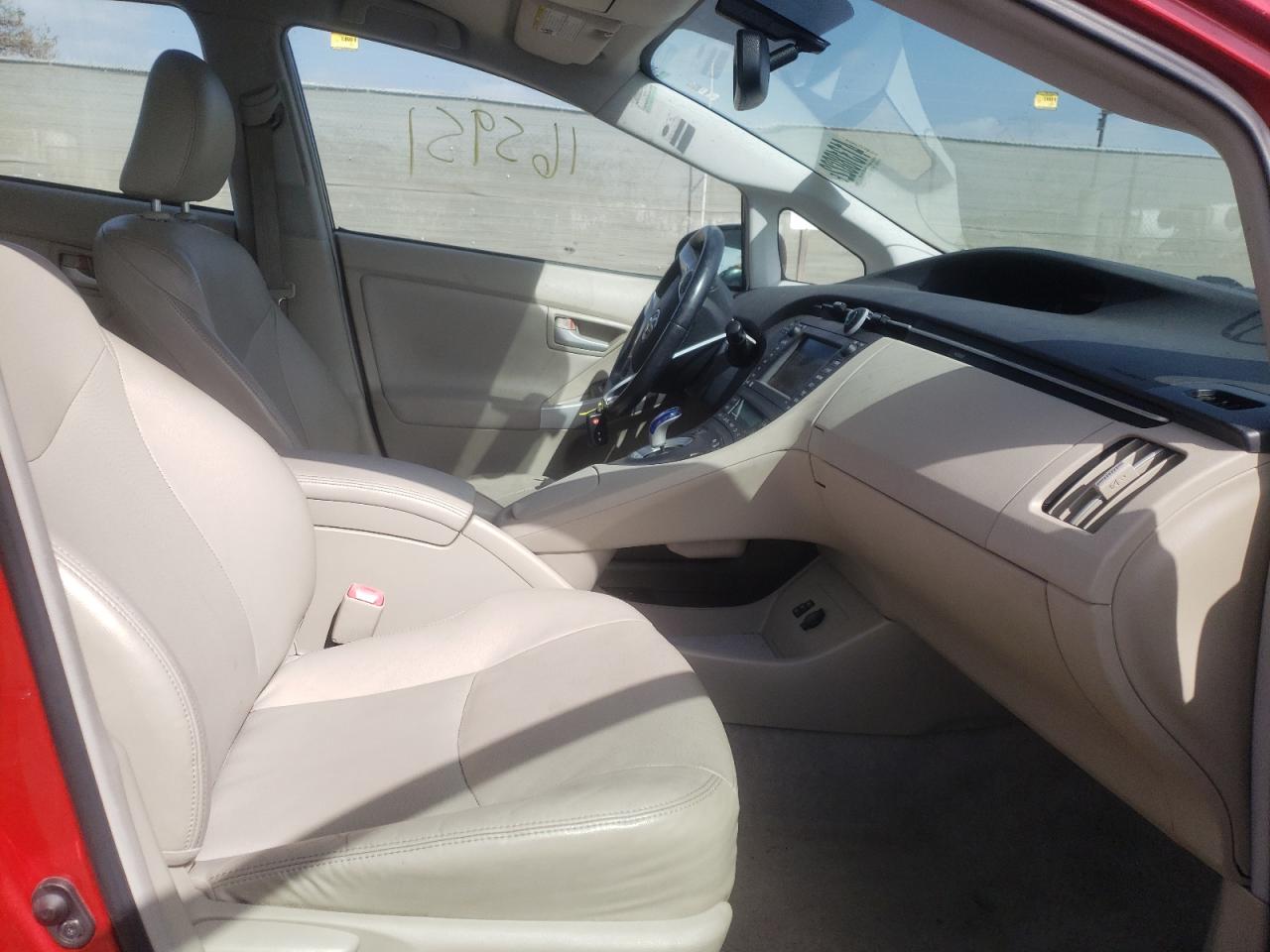 Photo 5 from auction – 2010 TOYOTA PRIUS with VIN JTDKN3DU3A0089377