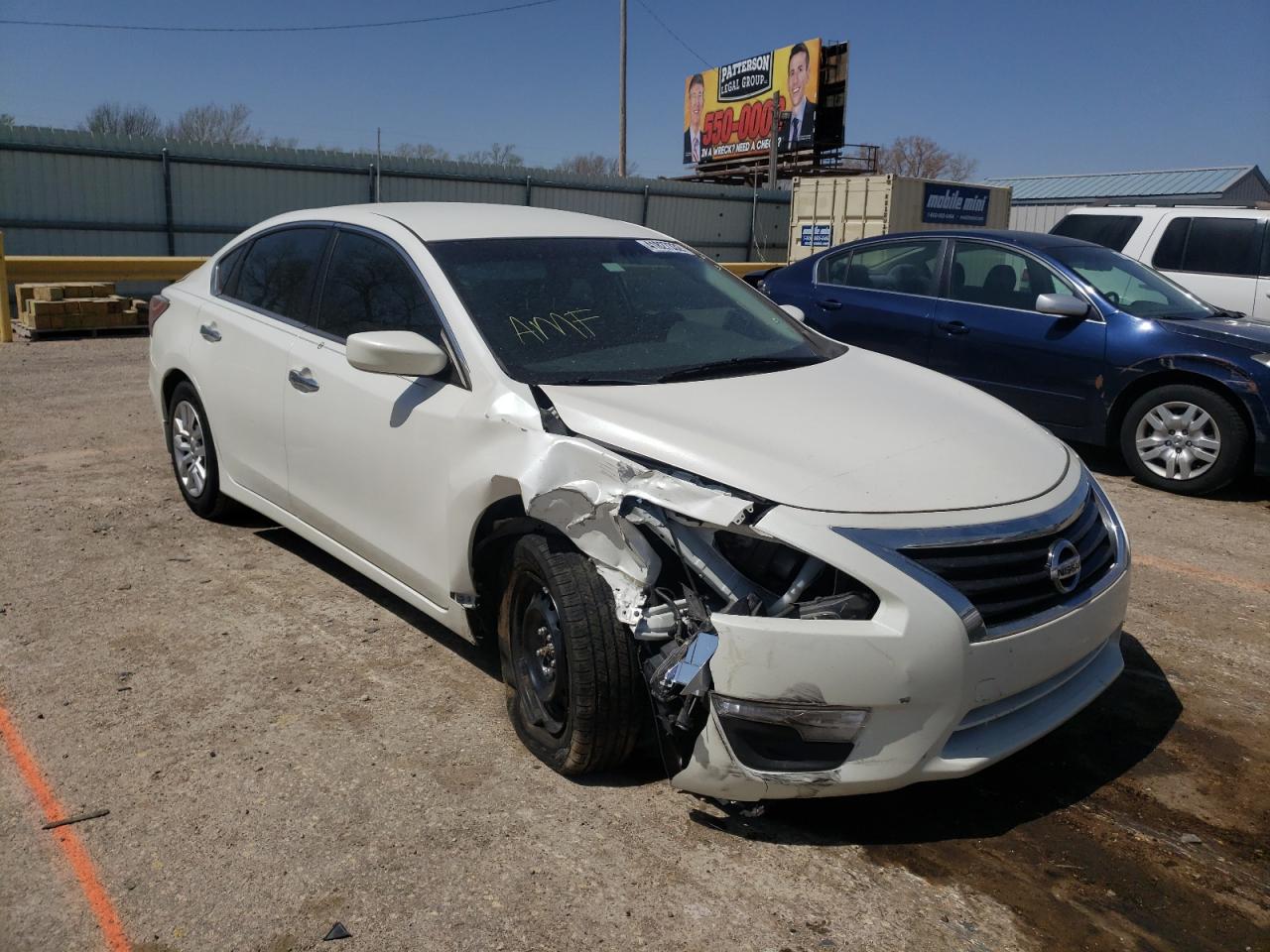 NISSAN ALTIMA 2.5 2014 with VIN 1N4AL3AP1EC297655 - Photo from auction