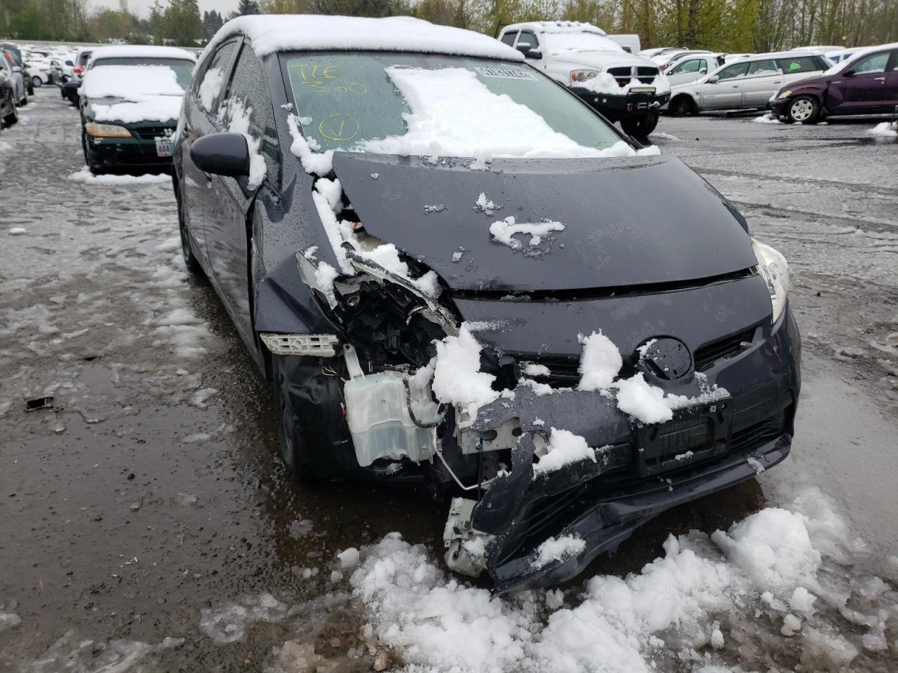 Photo 9 from auction – 2014 TOYOTA PRIUS with VIN JTDKN3DU8E1832955