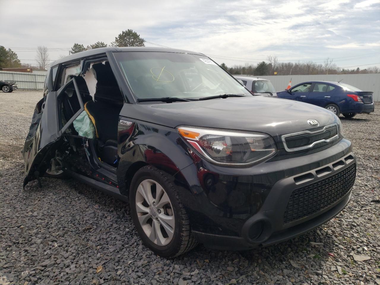 KIA SOUL + 2015 with VIN KNDJP3A51F7180245 - Photo from auction