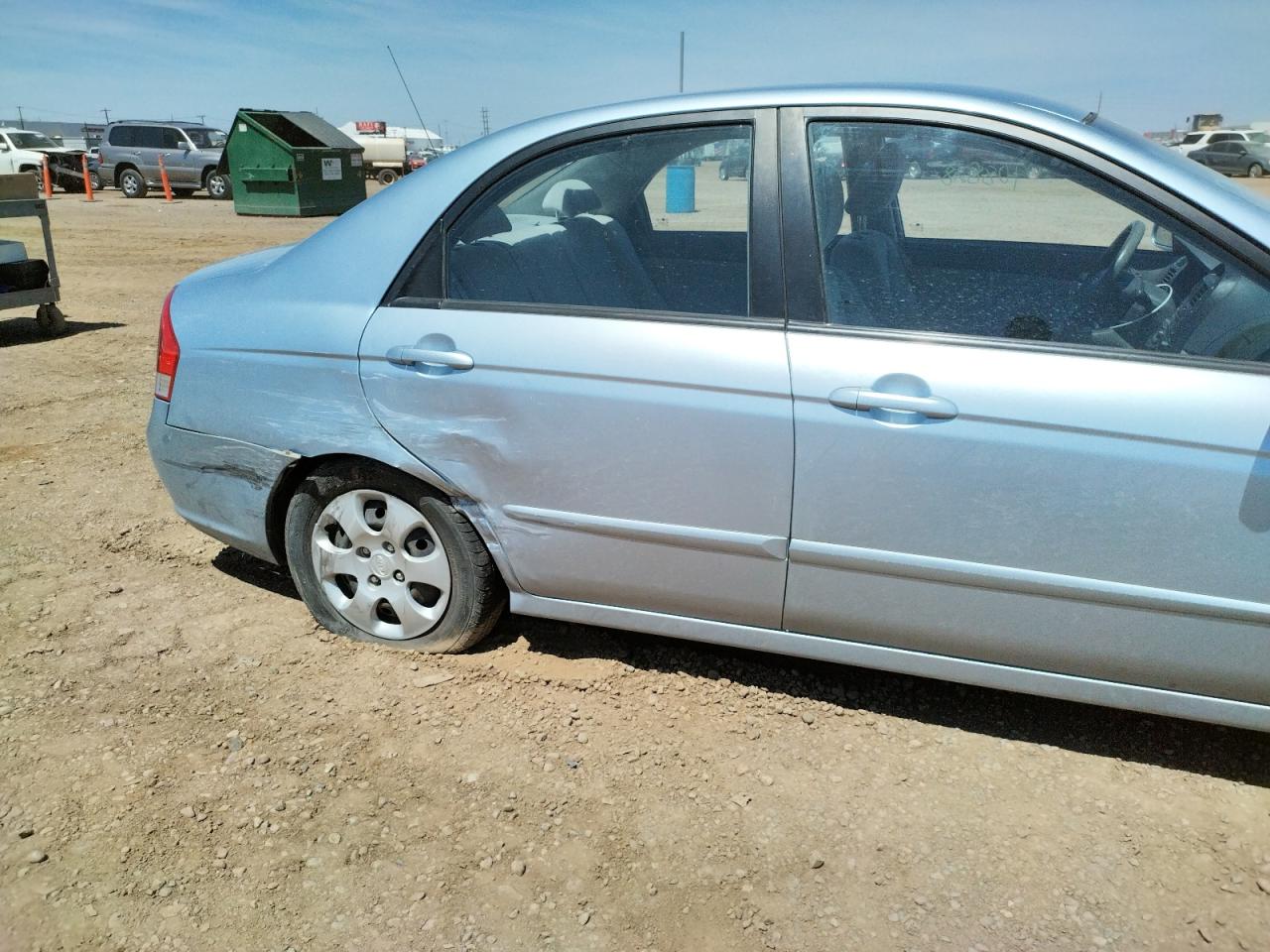 Photo 9 from auction – 2008 KIA SPECTRA EX with VIN KNAFE121385536685