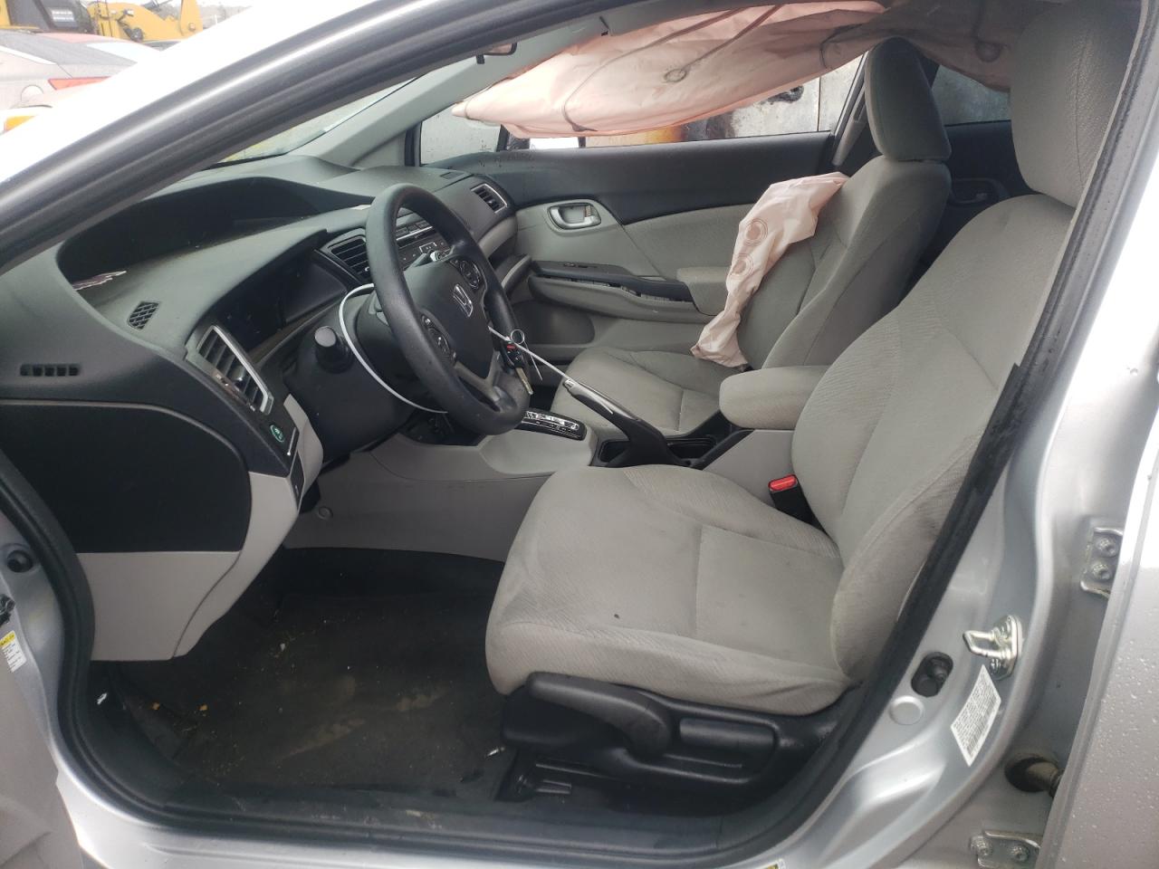 Photo 5 from auction – 2013 HONDA CIVIC LX with VIN 19XFB2F53DE239008