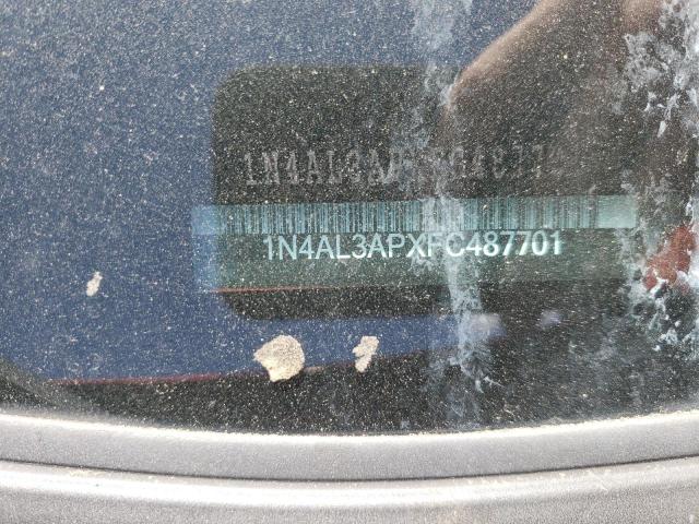 Photo 10 from auction – 2015 NISSAN ALTIMA 2.5 with VIN 1N4AL3APXFC487701