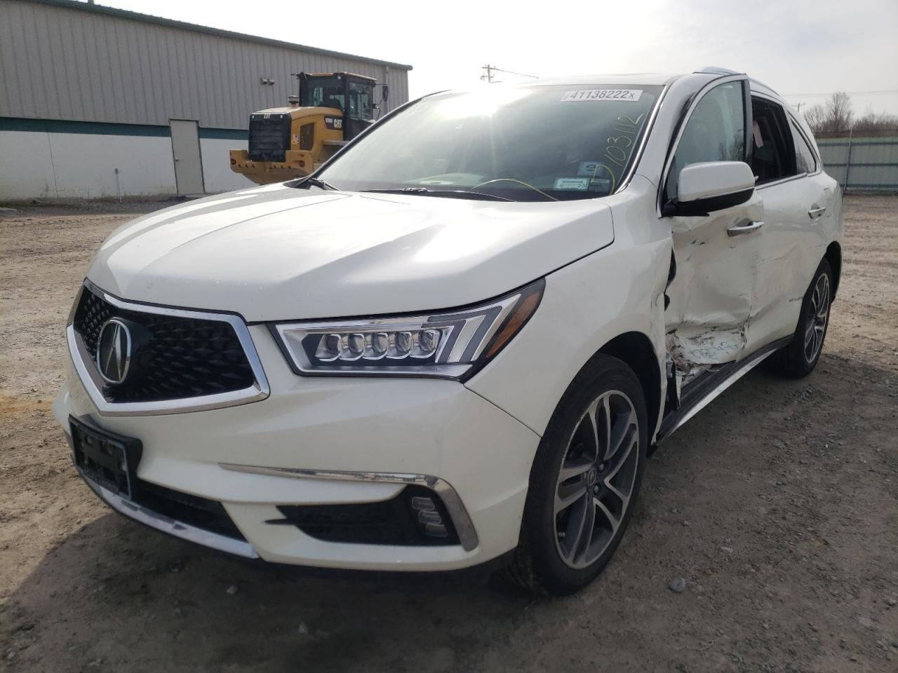 Photo 2 from auction – 2017 ACURA MDX ADVANC with VIN 5FRYD4H81HB034159