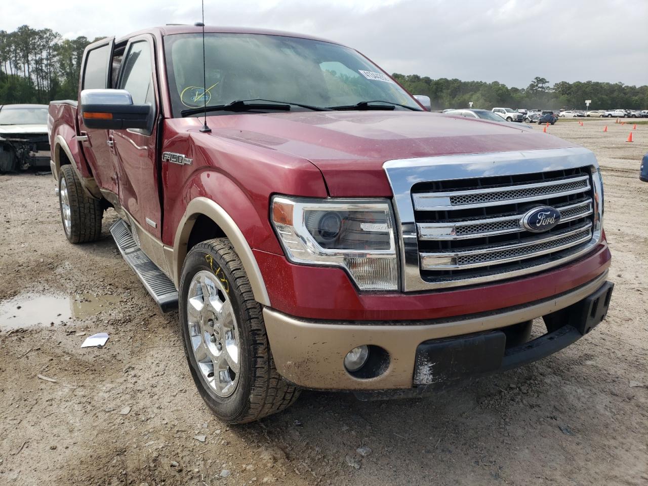 FORD F150 SUPER 2013 with VIN 1FTFW1CT4DKD79373 - Photo from auction
