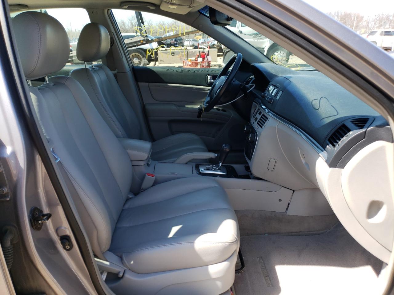 Photo 5 from auction – 2006 HYUNDAI SONATA GLS with VIN 5NPEU46F06H133091