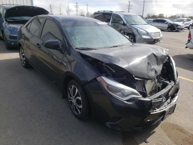 TOYOTA COROLLA L 2015 with VIN 2T1BURHE7FC258354 - Photo from auction