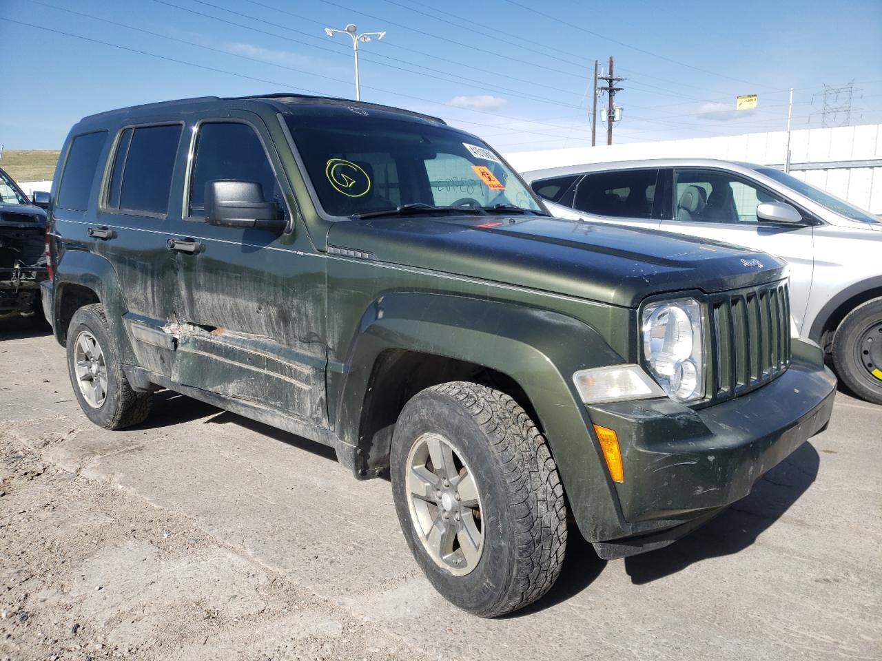 JEEP LIBERTY SP 2008 with VIN 1J8GN28K08W221407 - Photo from auction