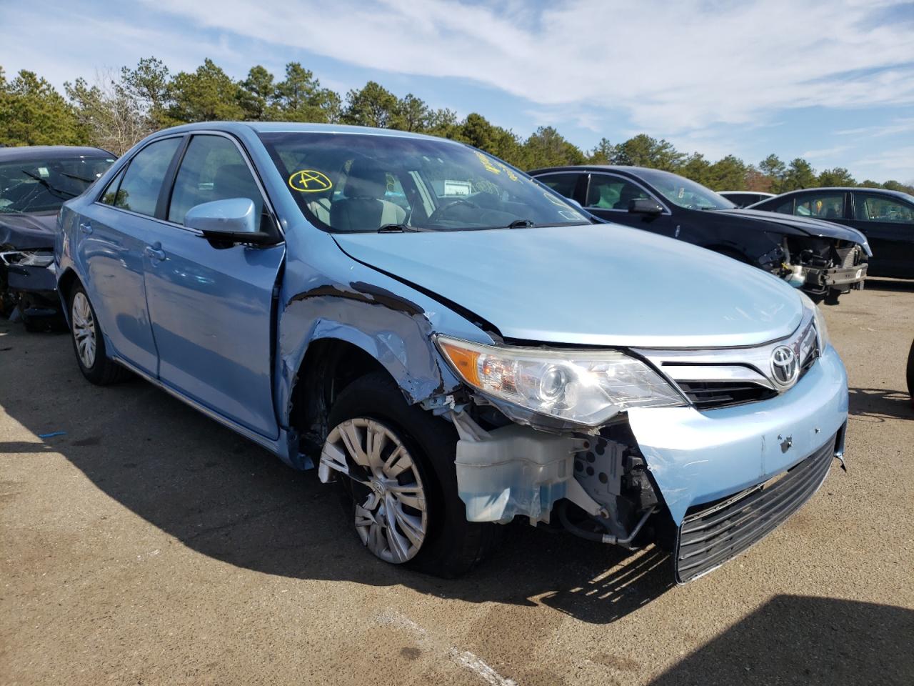 TOYOTA CAMRY L 2014 with VIN 4T4BF1FK8ER340276 - Photo from auction