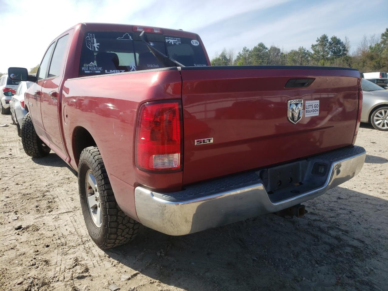 Photo 3 from auction – 2009 DODGE RAM 1500 with VIN 1D3HV13T29S794931