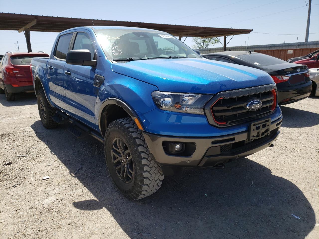 Photo 1 from auction – 2021 FORD RANGER XL with VIN 1FTER4FH8MLD30926