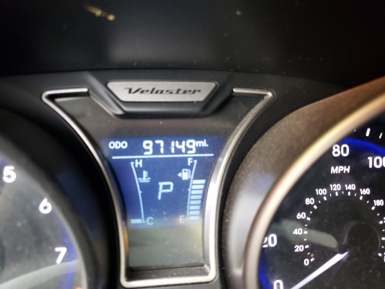 Photo 8 from auction – 2013 HYUNDAI VELOSTER T with VIN KMHTC6AE9DU165217