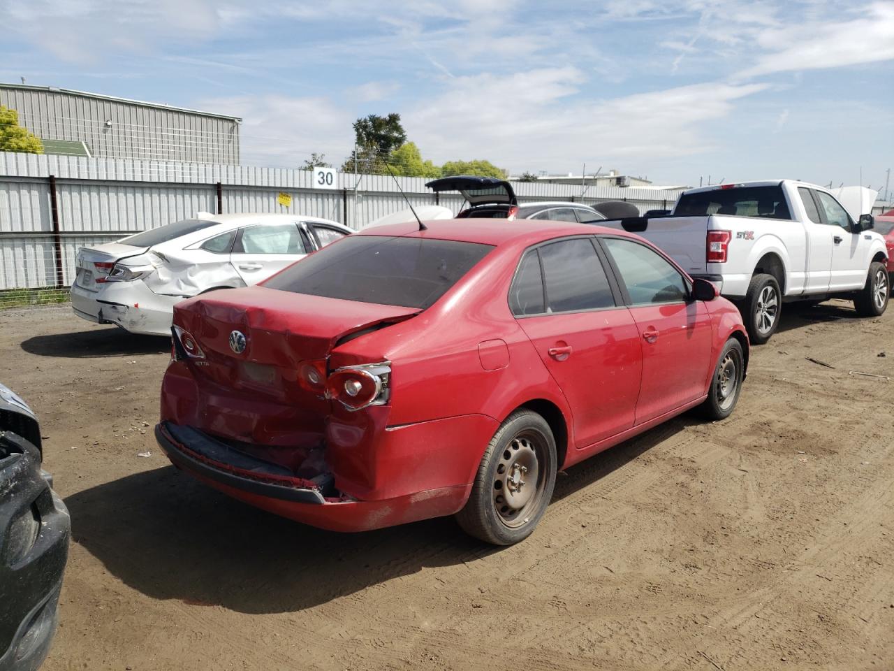 Photo 4 from auction – 2007 VOLKSWAGEN JETTA 2.5 with VIN 3VWPG71K57M089524