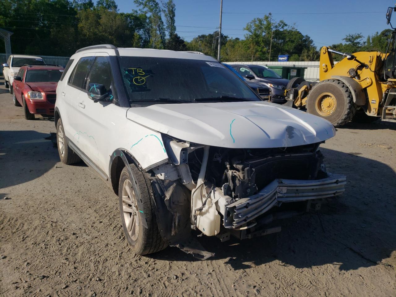 FORD EXPLORER X 2016 with VIN 1FM5K7D89GGB96705 - Photo from auction