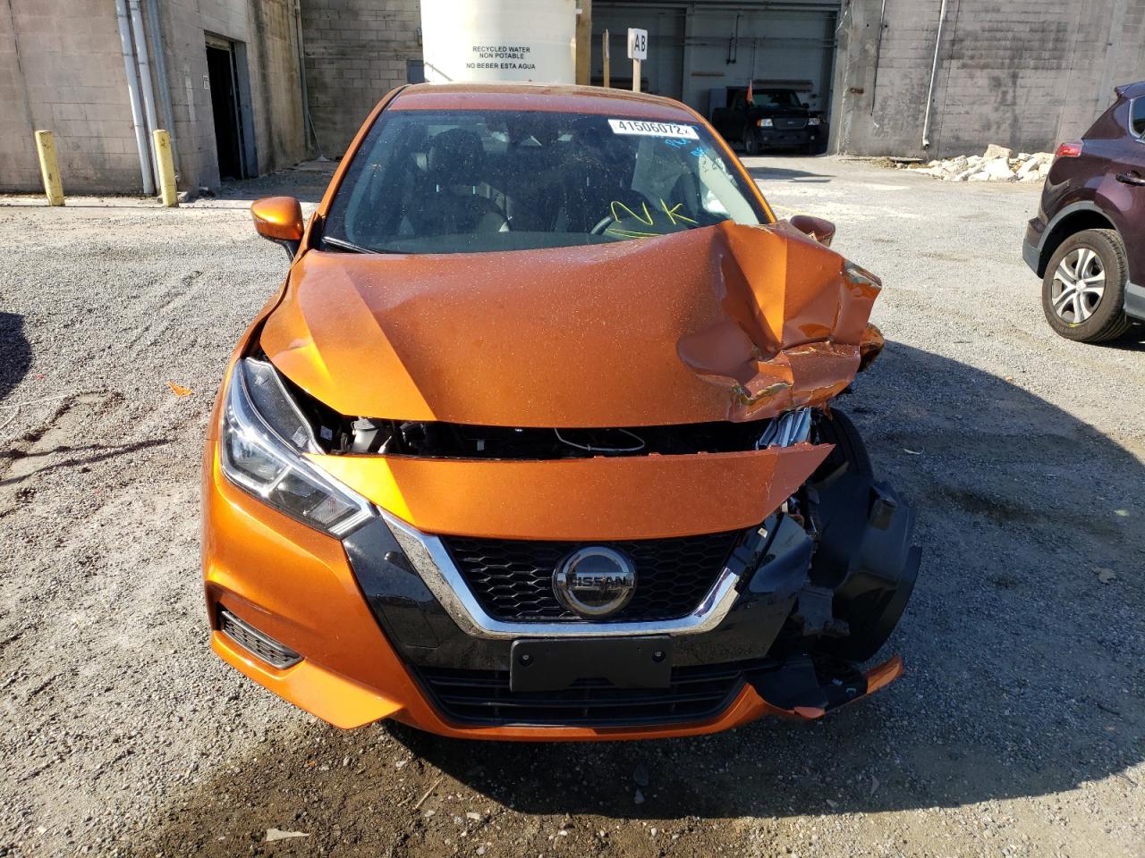 Photo 9 from auction – 2021 NISSAN VERSA SV with VIN 3N1CN8EV6ML916341