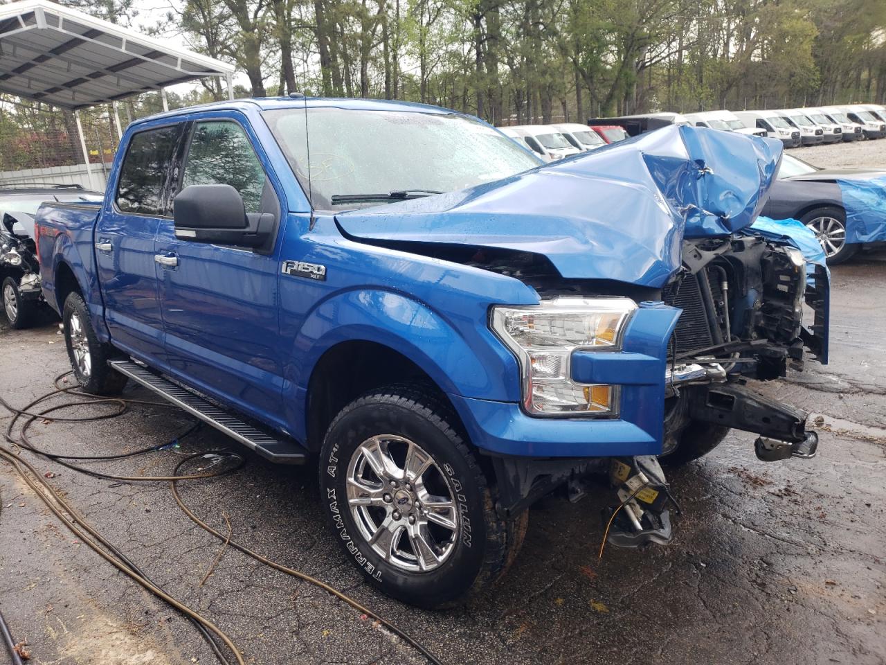 FORD F150 SUPER 2016 with VIN 1FTEW1EF2GFA08020 - Photo from auction