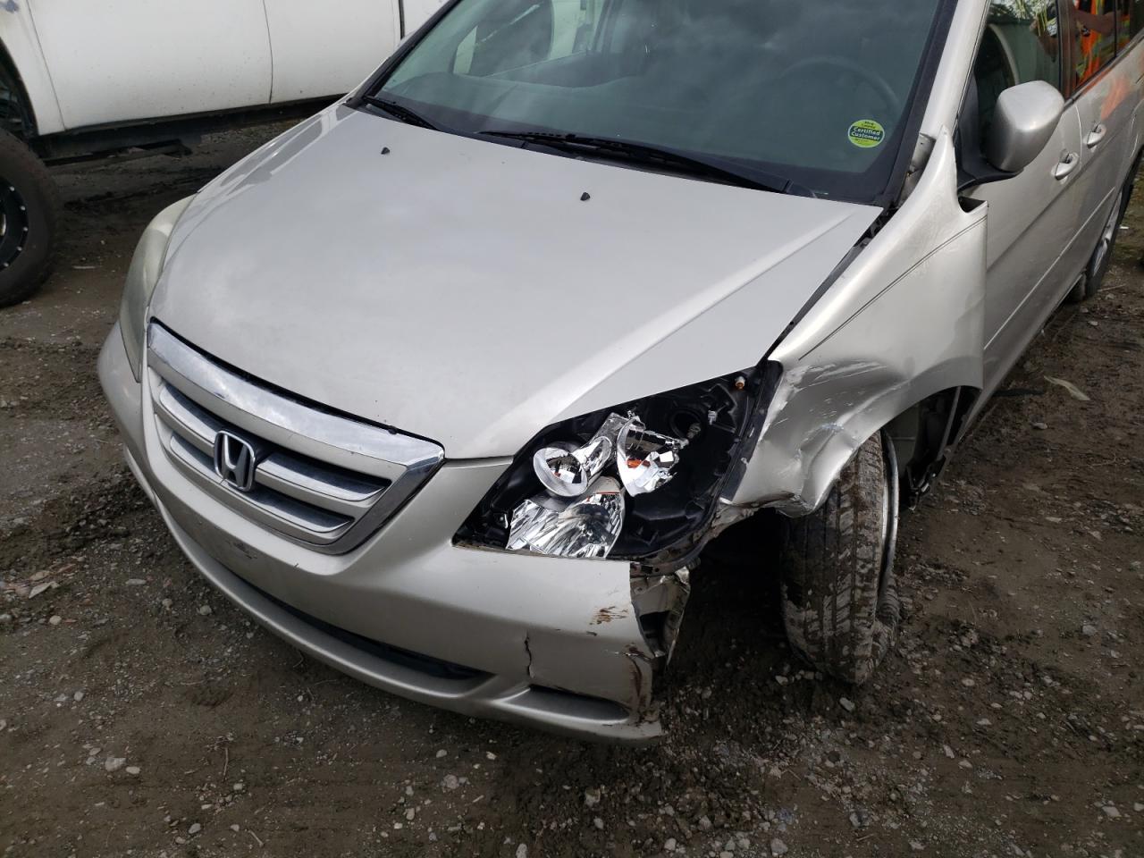 Photo 9 from auction – 2006 HONDA ODYSSEY EX with VIN 5FNRL38416B402904