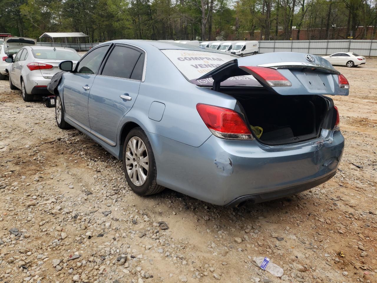 Photo 3 from auction – 2011 TOYOTA AVALON BAS with VIN 4T1BK3DB4BU393282