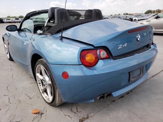 Photo 3 from auction – 2003 BMW Z4 3.0 with VIN 4USBT53433LT20311