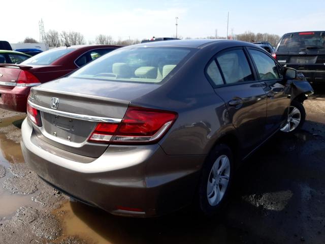 Photo 4 from auction – 2013 HONDA CIVIC LX with VIN 19XFB2F56DE061143