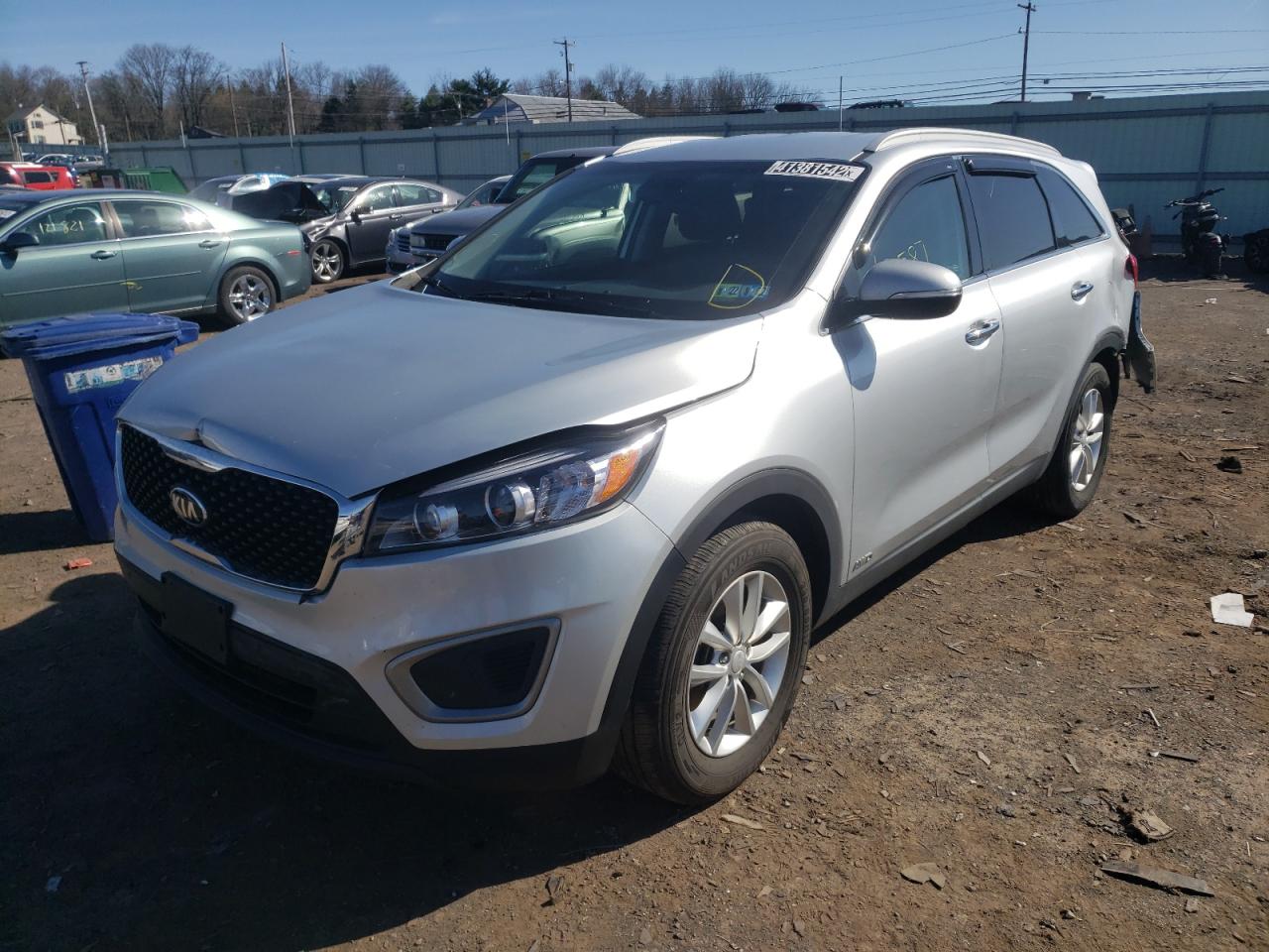 Photo 2 from auction – 2016 KIA SORENTO LX with VIN 5XYPGDA34GG102111