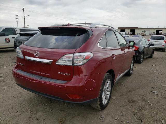 Photo 4 from auction – 2010 LEXUS RX 350 with VIN JTJZK1BA3A2408718