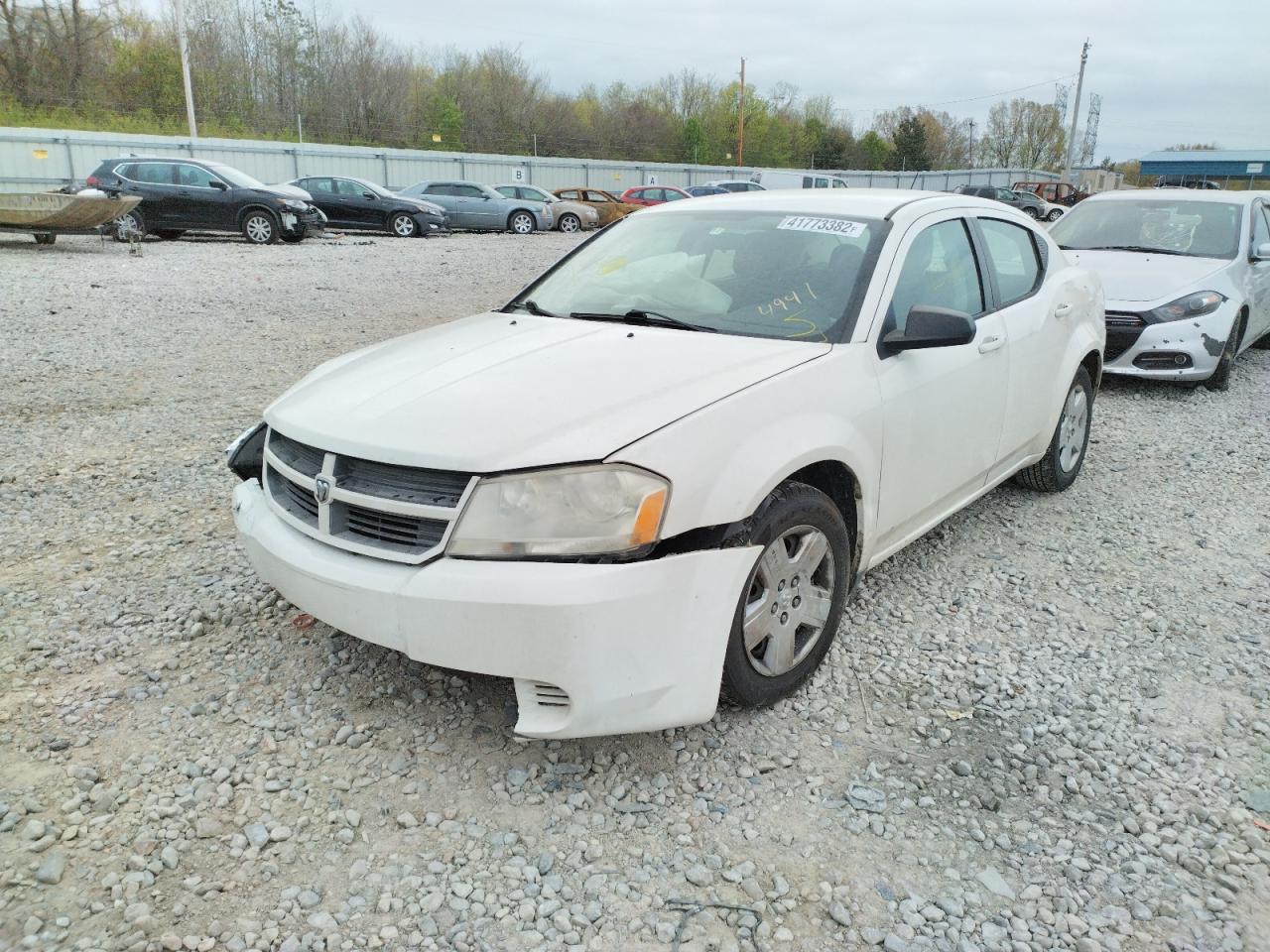 Photo 2 from auction – 2010 DODGE AVENGER SX with VIN 1B3CC4FB7AN124941