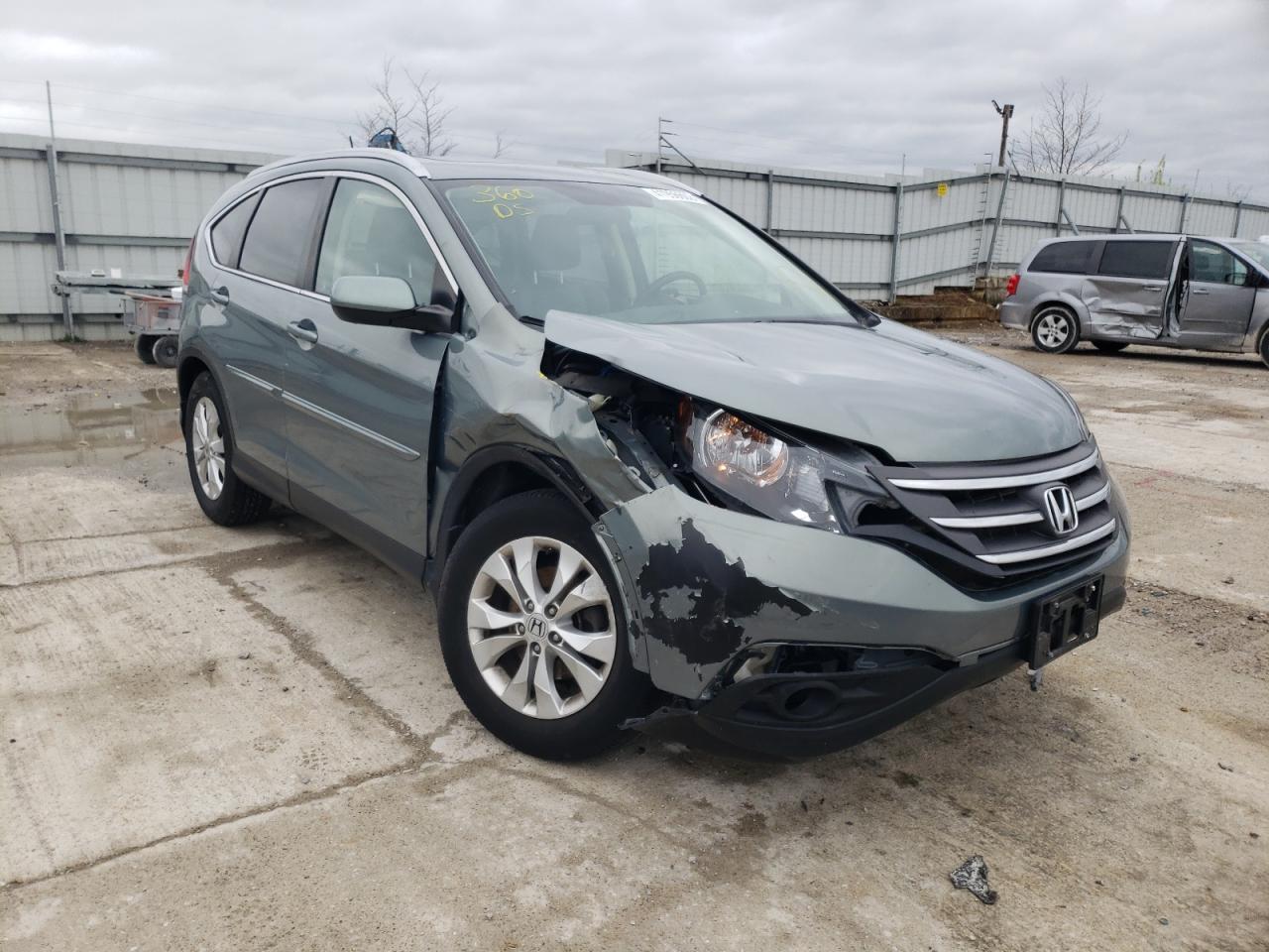 HONDA CR-V EXL 2012 with VIN JHLRM3H71CC002585 - Photo from auction