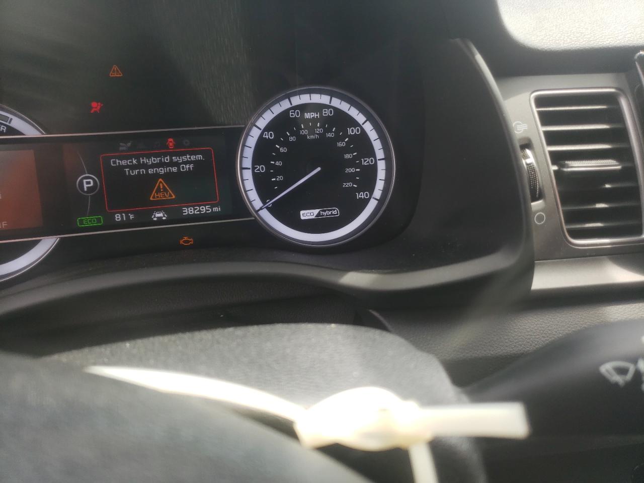 Photo 8 from auction – 2019 KIA NIRO FE with VIN KNDCB3LC2K5230868