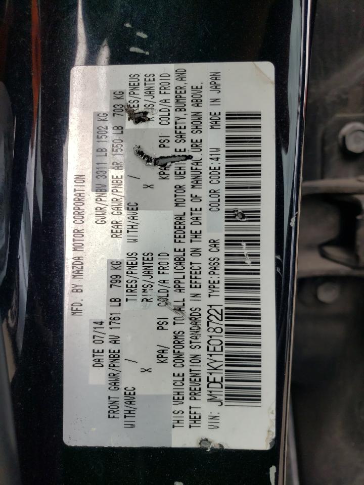 صورة رقم 10 من المزاد - 2014 MAZDA MAZDA2 SPO مع VIN JM1DE1KY1E0187221