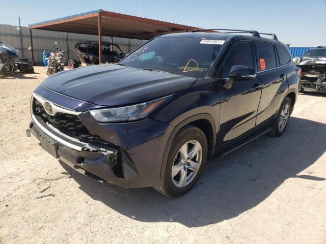 Photo 2 from auction – 2020 TOYOTA HIGHLANDER with VIN 5TDCZRAH8LS020977