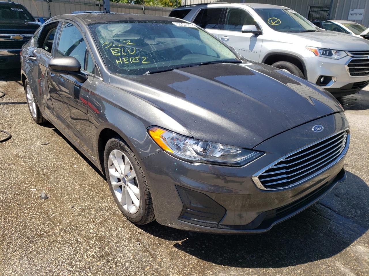 Photo 1 from auction – 2020 FORD FUSION SE with VIN 3FA6P0HD3LR173051