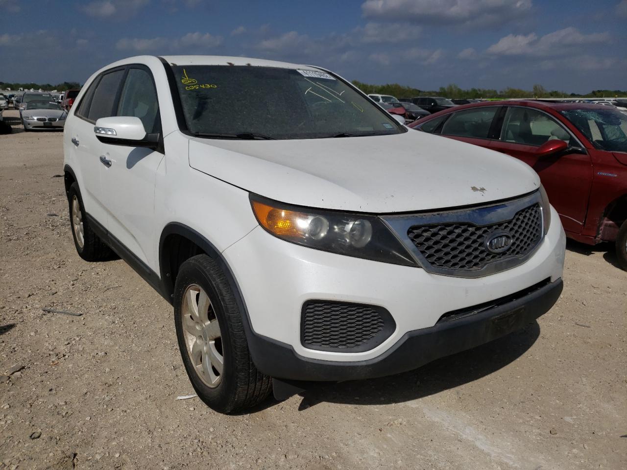 KIA SORENTO BA 2011 with VIN 5XYKT3A13BG035430 - Photo from auction