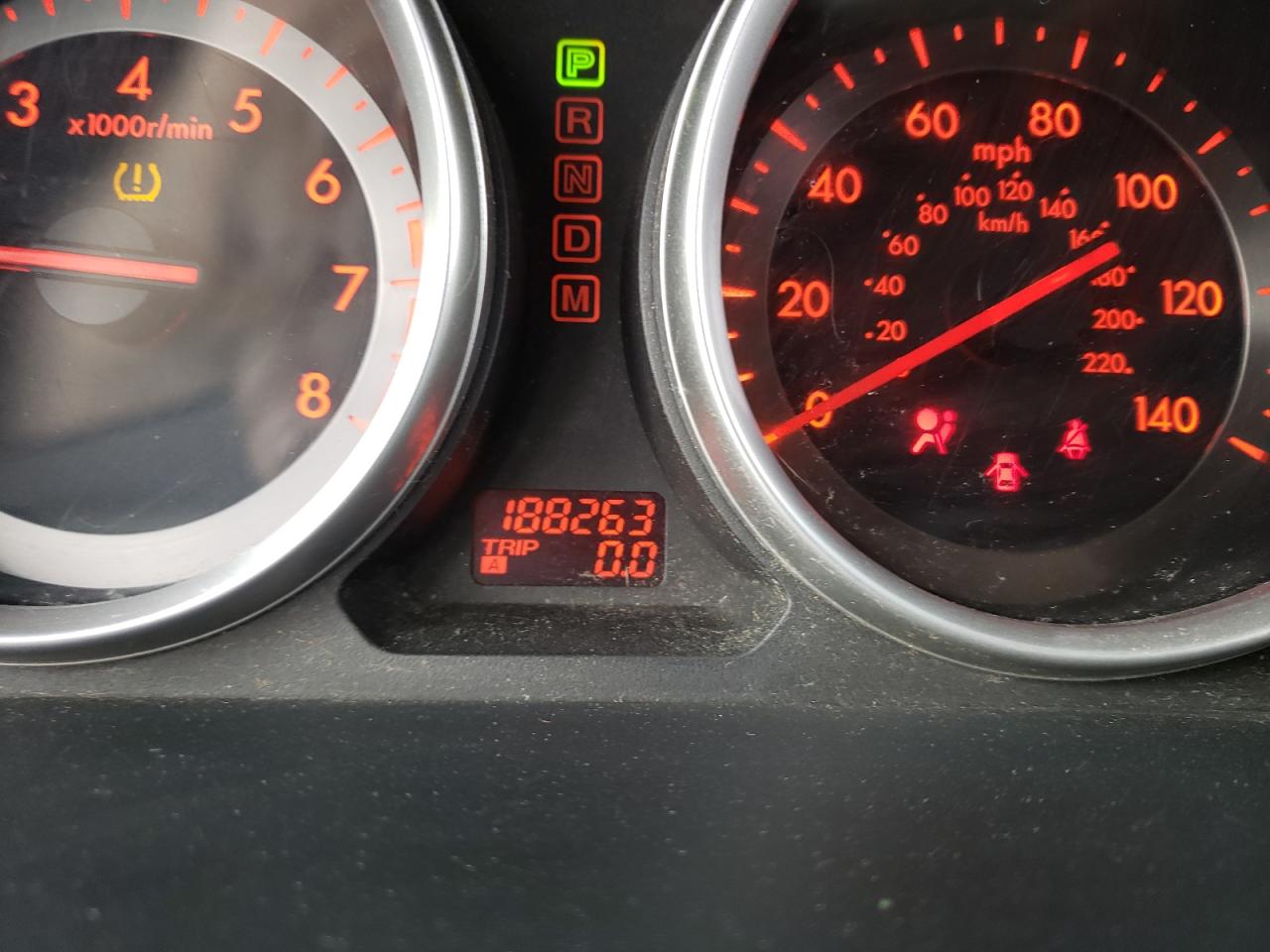 Photo 8 from auction – 2007 MAZDA CX-9 with VIN JM3TB38Y470111901