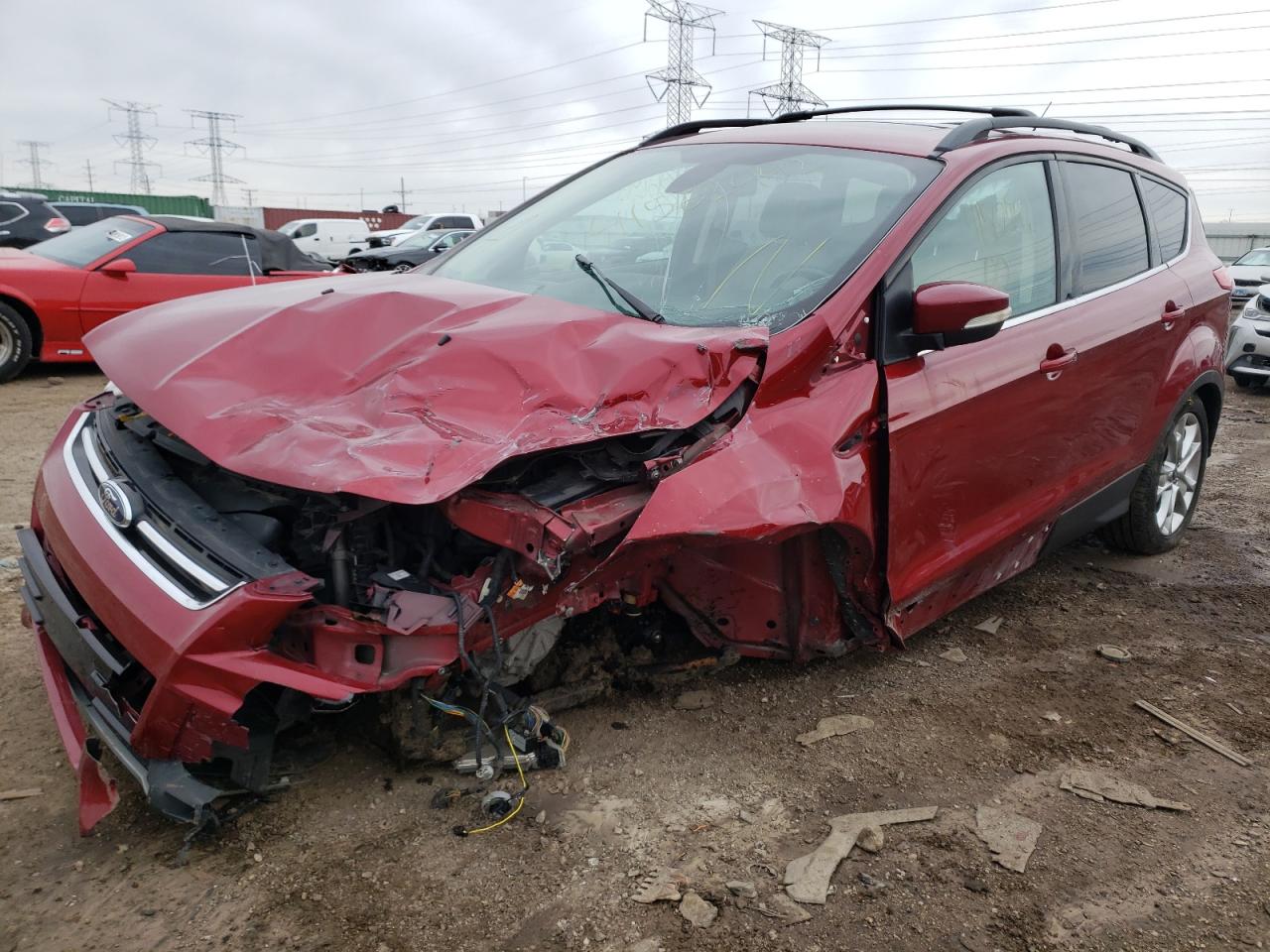 Photo 2 from auction – 2013 FORD ESCAPE SEL with VIN 1FMCU9HX4DUC68373