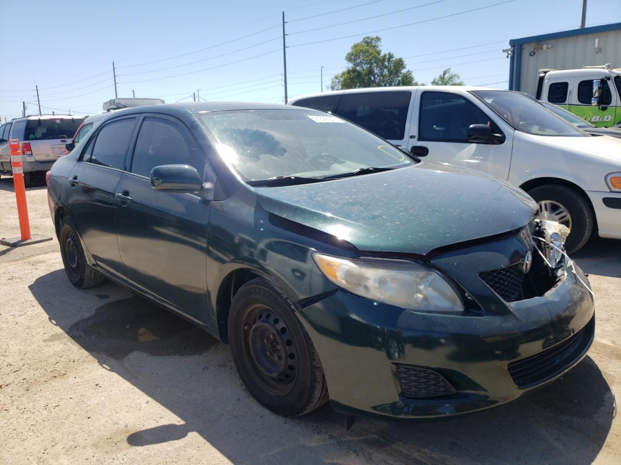 TOYOTA COROLLA BA 2010 with VIN 1NXBU4EE7AZ248731 - Photo from auction