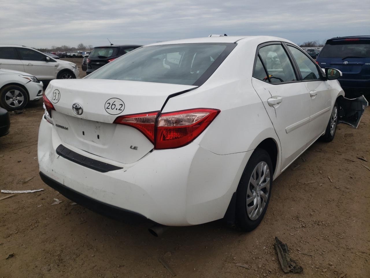 Photo 4 from auction – 2018 TOYOTA COROLLA L with VIN 2T1BURHE0JC011086