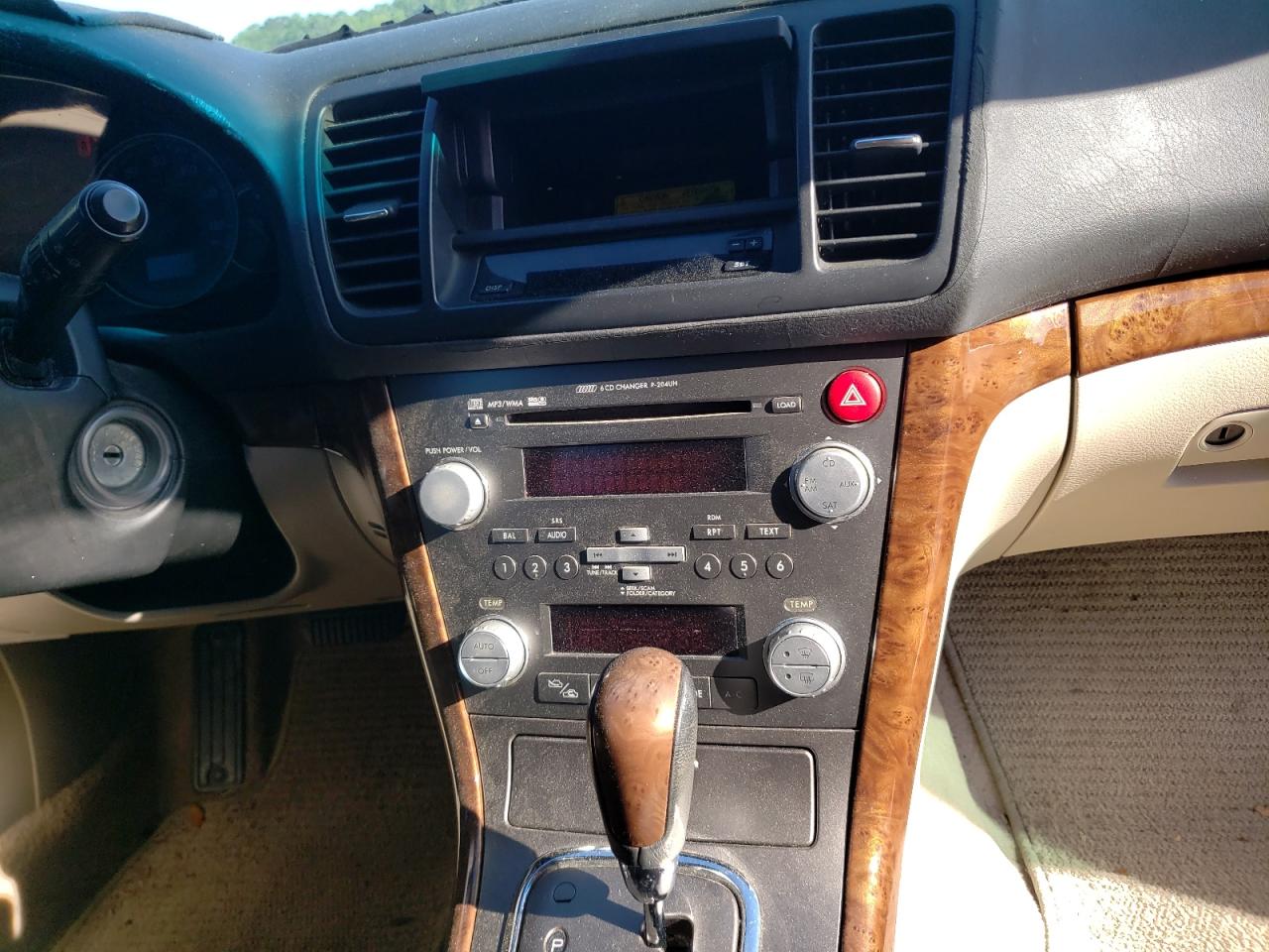 Photo 9 from auction – 2008 SUBARU OUTBACK 2. with VIN 4S4BP62CX87325557