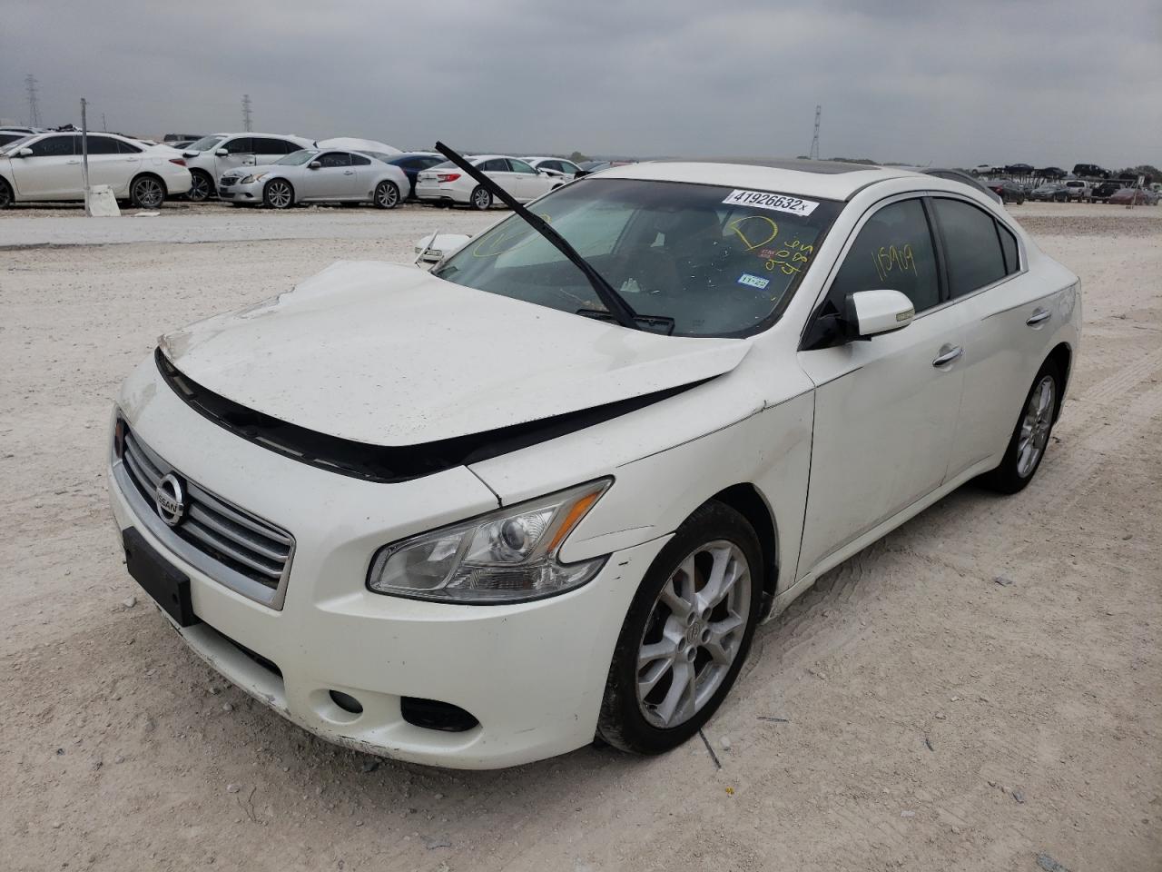 Photo 2 from auction – 2014 NISSAN MAXIMA S with VIN 1N4AA5AP1EC906485