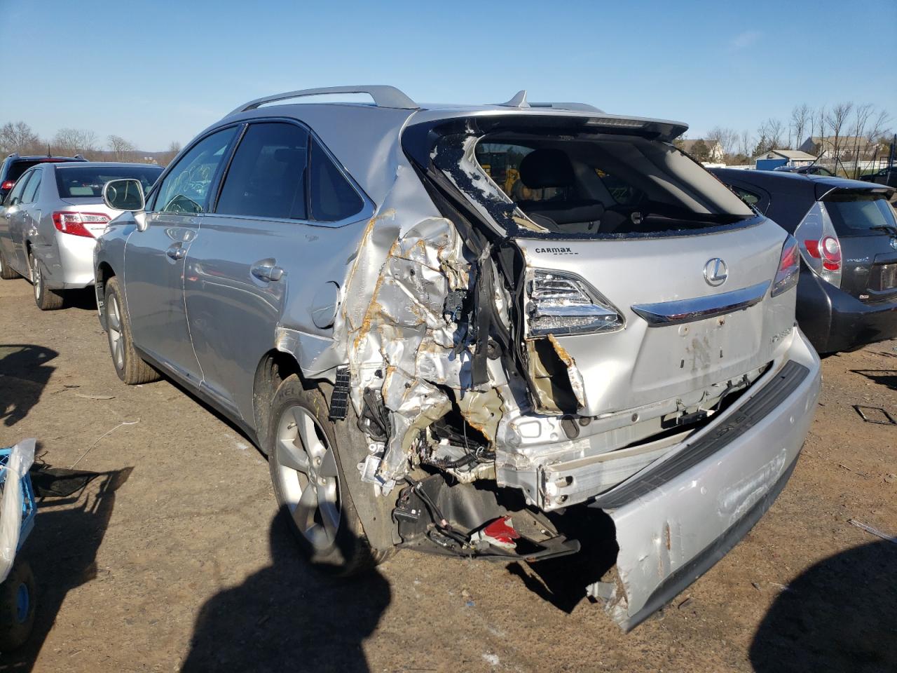 Photo 3 from auction – 2013 LEXUS RX 350 BAS with VIN 2T2BK1BA0DC202357
