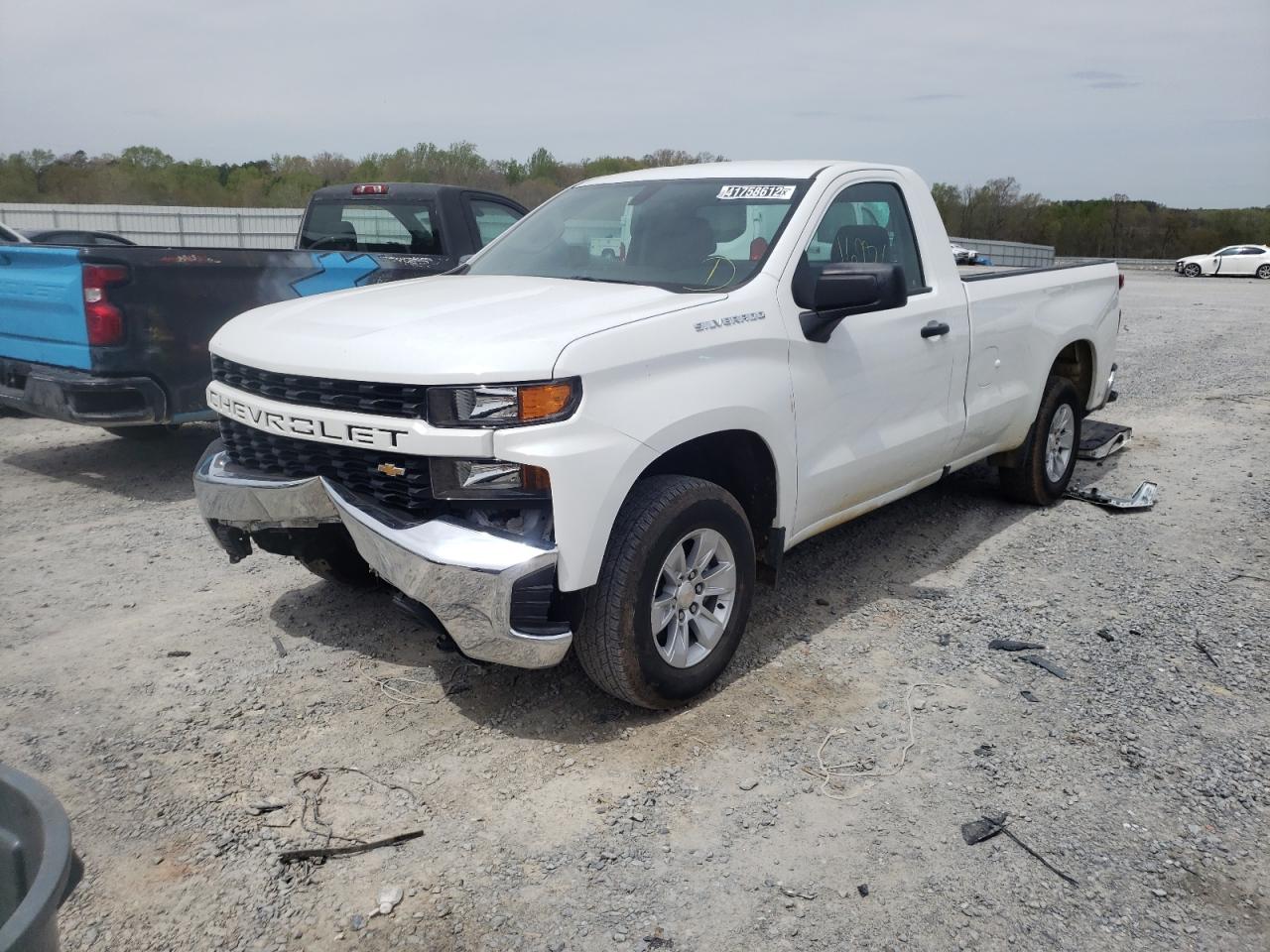 Photo 2 from auction – 2021 CHEVROLET SILVERADO with VIN 3GCNWAEF2MG247111