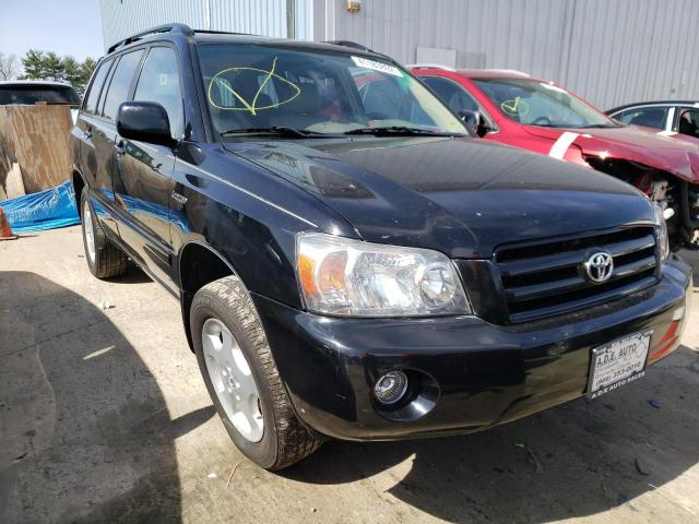TOYOTA HIGHLANDER 2005 with VIN JTEEP21A150116427 - Photo from auction