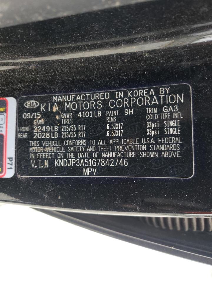 Photo 10 from auction – 2016 KIA SOUL + with VIN KNDJP3A51G7842746